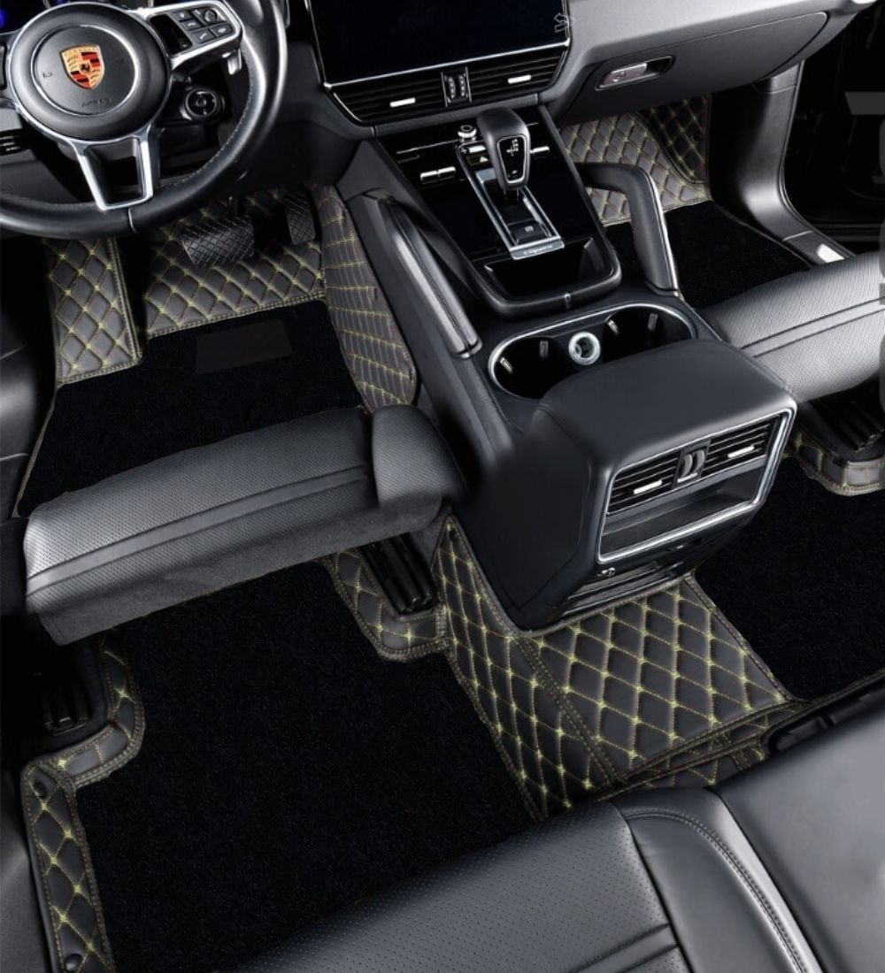 Black with Beige Stitching - Premium Series