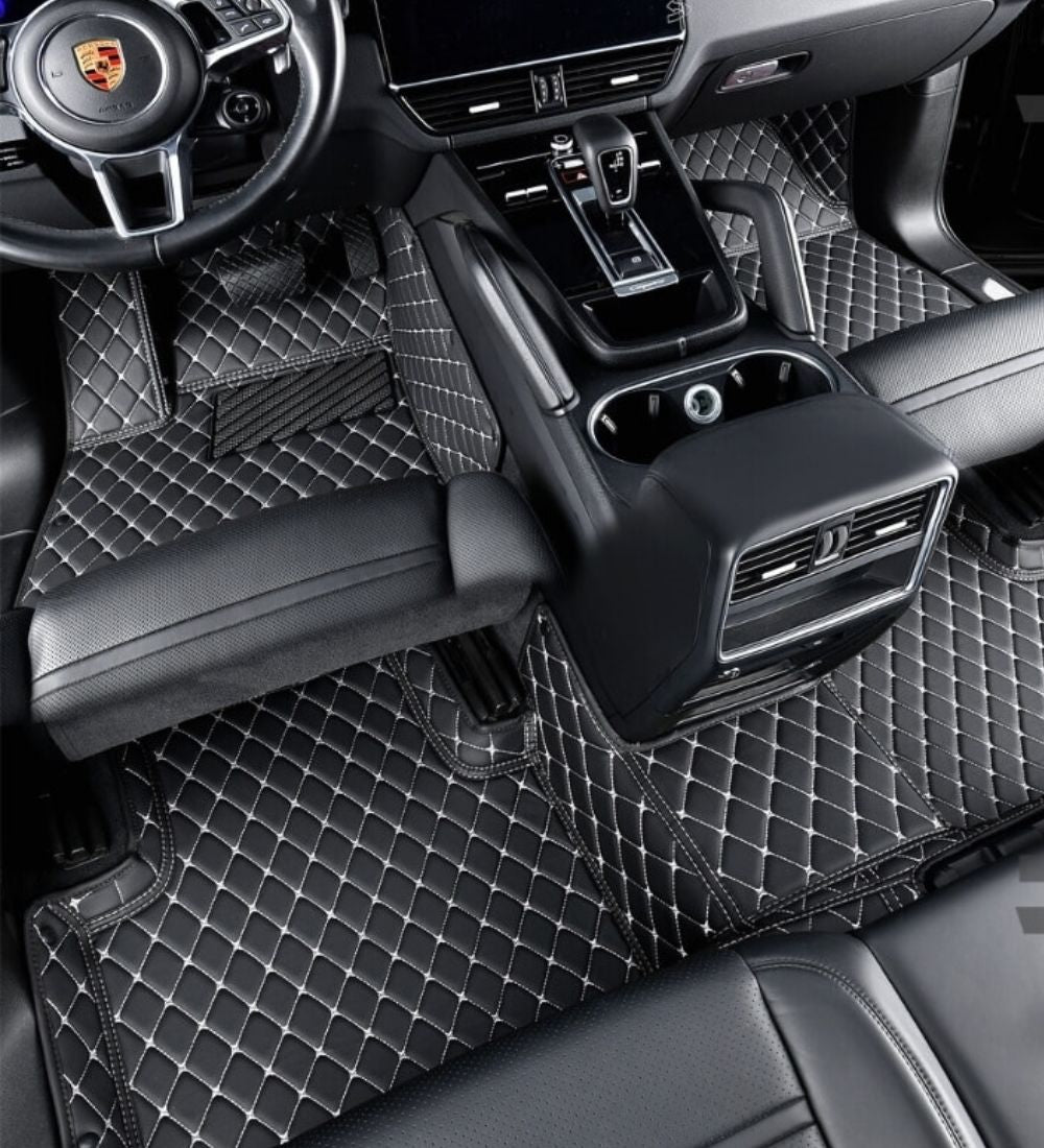 Black with Beige Stitching - Diamond Series