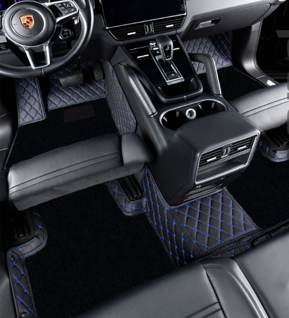 Black with Blue Stitching - Premium Series