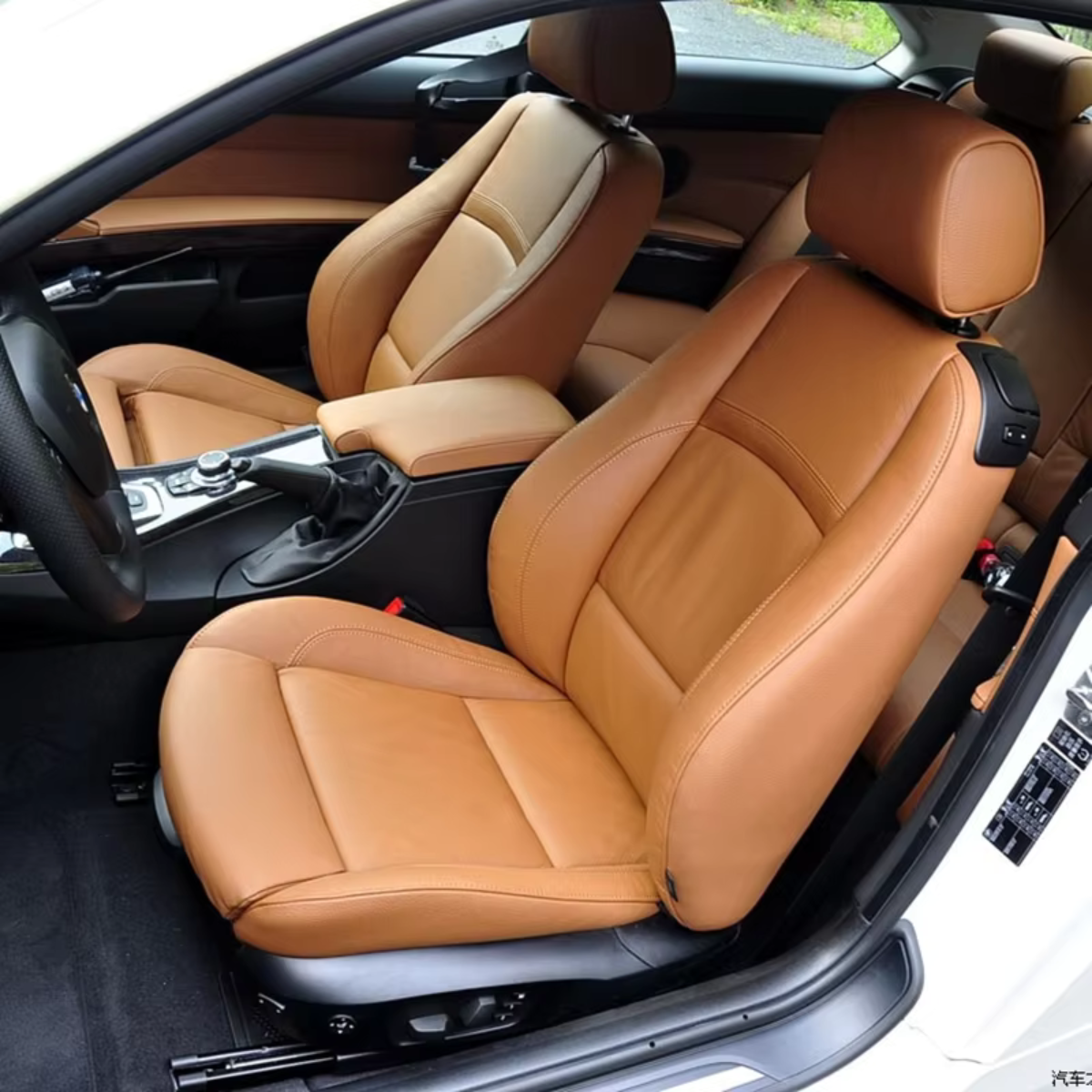BMW 3 Series Coupe Genuine Leather Seat Covers