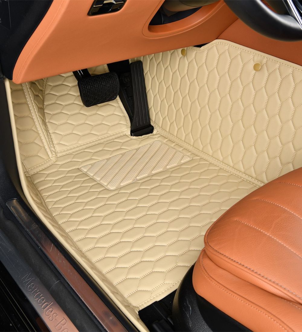 Alternative view of Honeycomb Series - Beige  with Beige Stitching