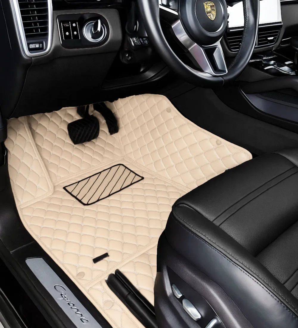 Diamond Series - Beige with Beige Stitching