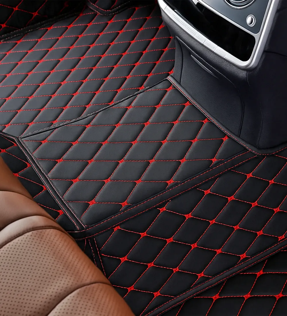 Diamond Series - Black with Red Stitching - Image 4