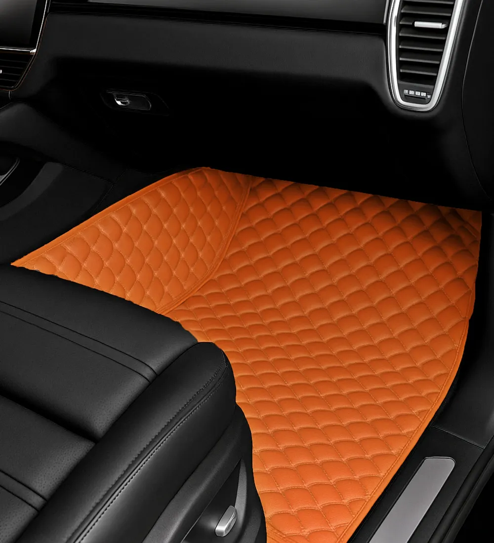 Diamond Series - Brown with Beige Stitching - Image 2