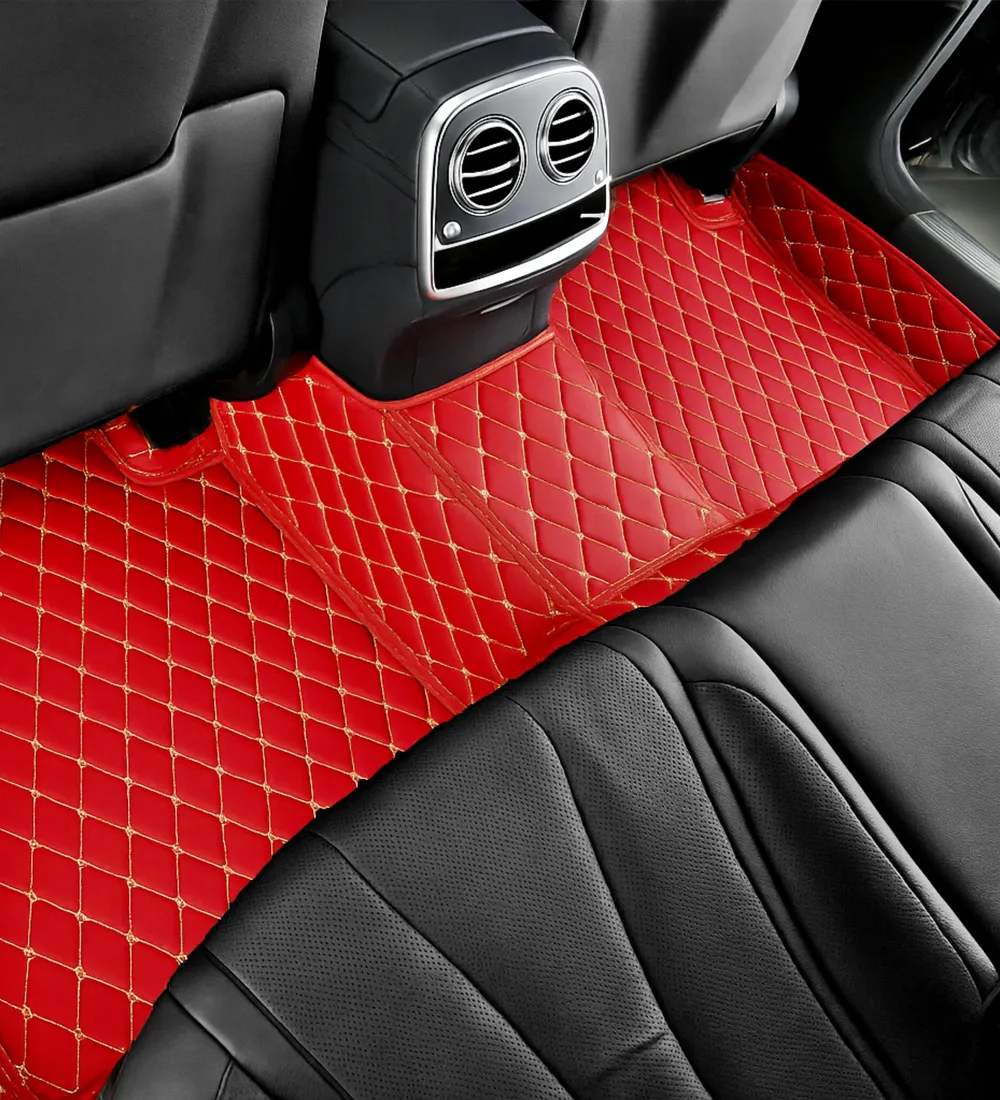 Diamond Series - Red with Beige Stitching - Image 3