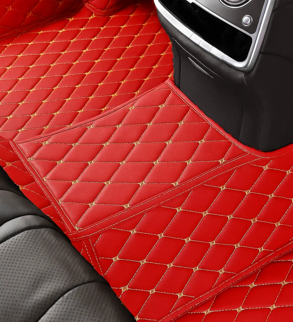 Diamond Series - Red with Beige Stitching - Image 4