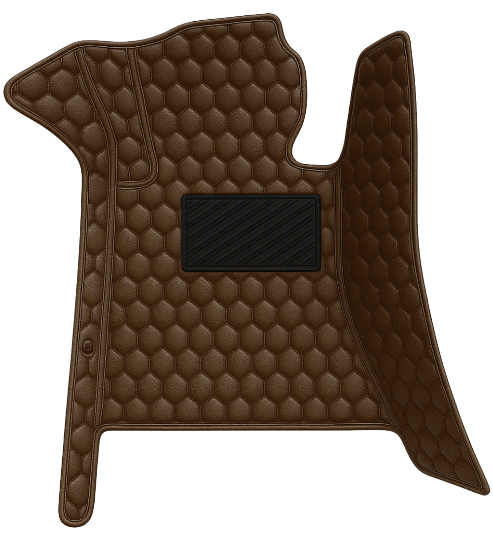 Honeycomb Series - Mocha - Driver Mat